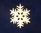 Anhänger Schneeflocke aus echtem Perlmutt, Nr. II - Christbaumschmuck, Weihnachtsbaum